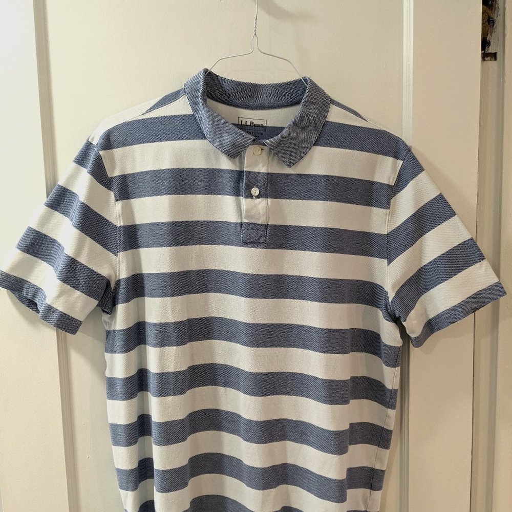 LL BEAN slightly fitted polo shirt